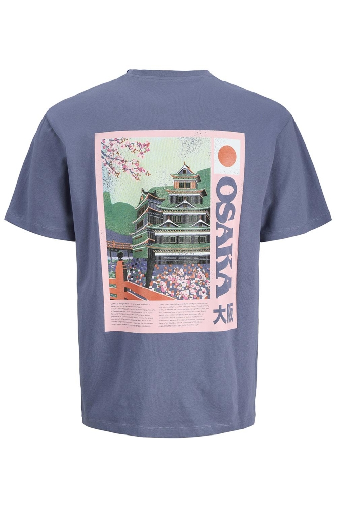 JOROSAKA TEE SS CREW NECK STYD SS25 12291126 NIGHTSHADOW BLUE